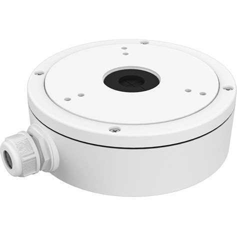 hikvision cbm conduit base junction box|Hikvision CBM Junction Box for Select Dome Cameras, White.